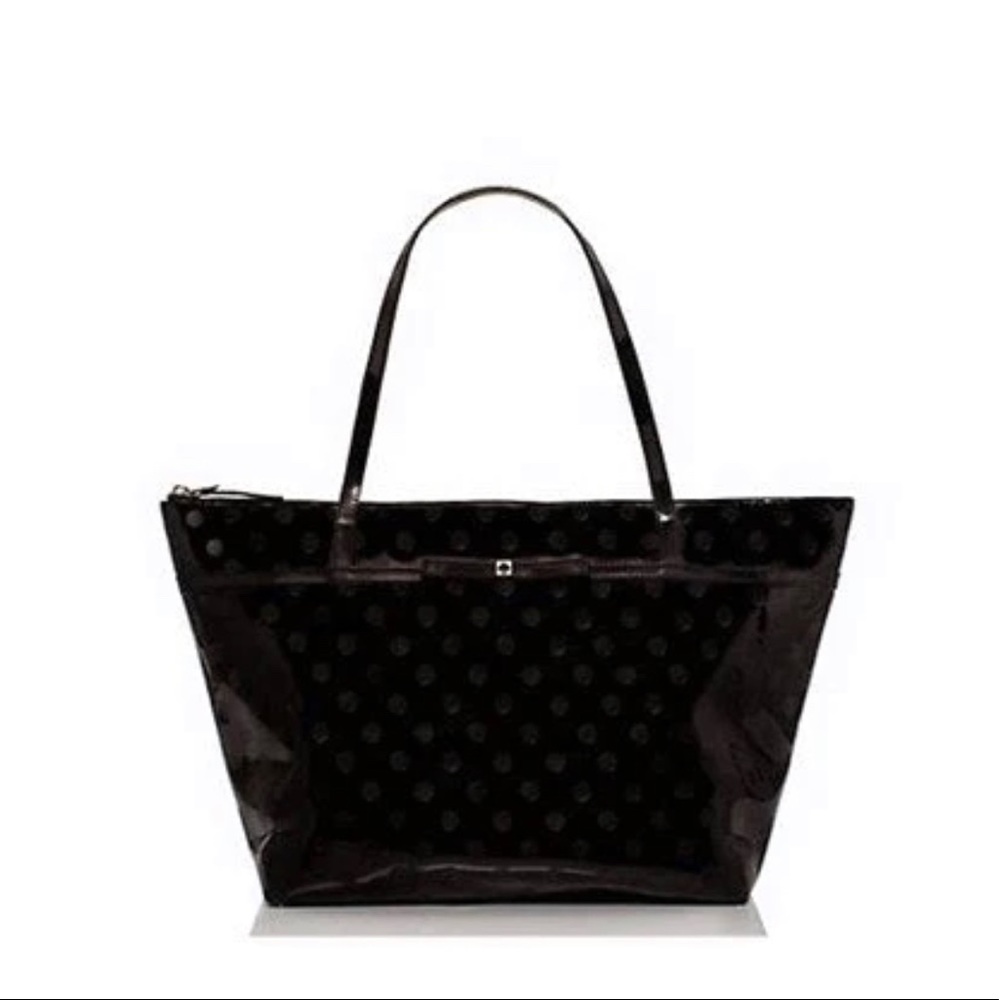 Kate Spade “Sophie Camellia Street Patent tote”